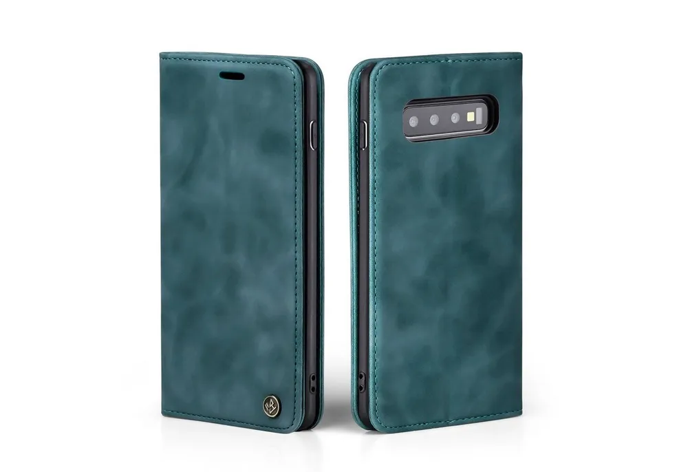 Tec-Expert Handyhülle Tasche Hülle für Samsung Galaxy S10 6.1 Zoll, 6.1, Cover Klapphülle Case mit Kartenfach Fliphülle aufstellbar