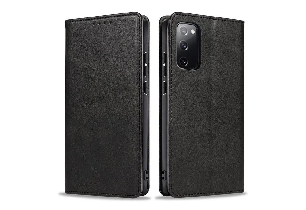 Tec-Expert Handyhülle Tasche Hülle für Samsung Galaxy S20 FE 6.5 Zoll, 6.5", Cover Klapphülle Case mit Kartenfach Fliphülle aufstellbar