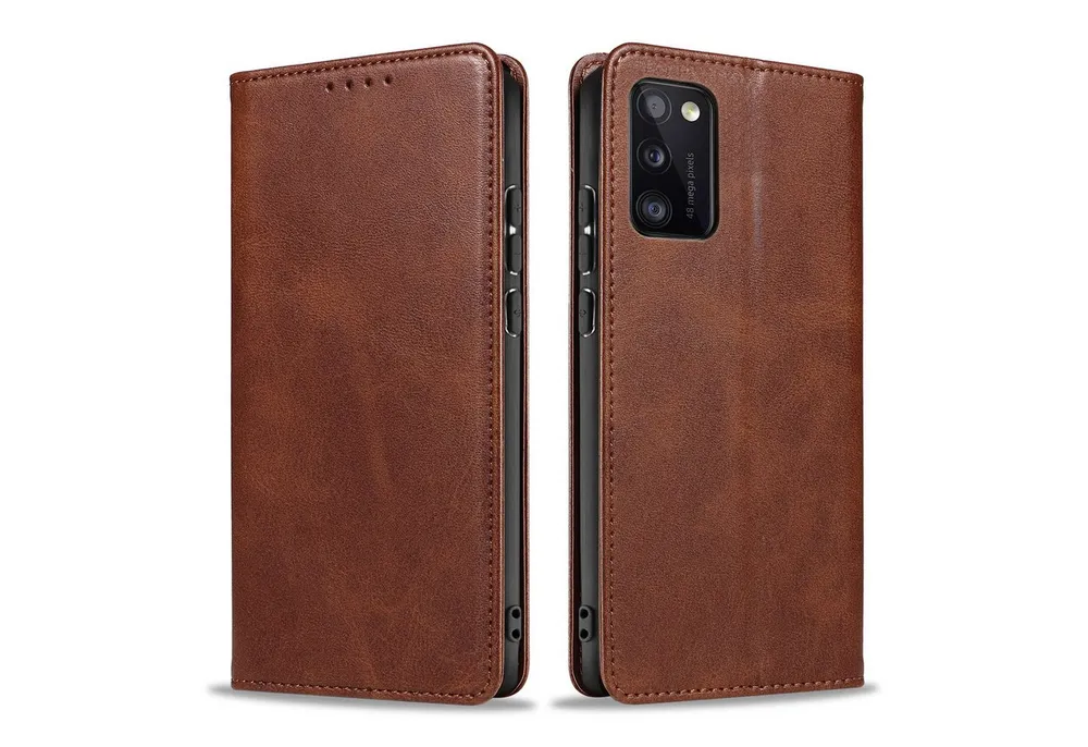 Tec-Expert Handyhülle Tasche Hülle für Samsung Galaxy A41 6.1 Zoll, 6.1", Cover Klapphülle Case mit Kartenfach Fliphülle aufstellbar