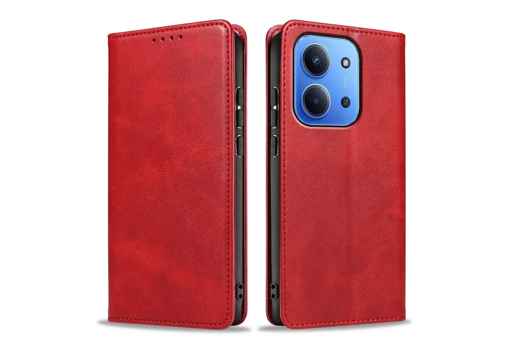 Tec-Expert Handyhülle Tasche Hülle für Xiaomi Redmi 15C 6.9 Zoll, 6,9", Cover Klapphülle Case mit Kartenfach