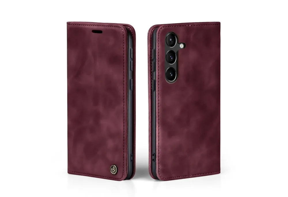 Tec-Expert Handyhülle Tasche Hülle für Samsung Galaxy S23 FE 6.4 Zoll, 6.4, Cover Klapphülle Case mit Kartenfach Fliphülle aufstellbar