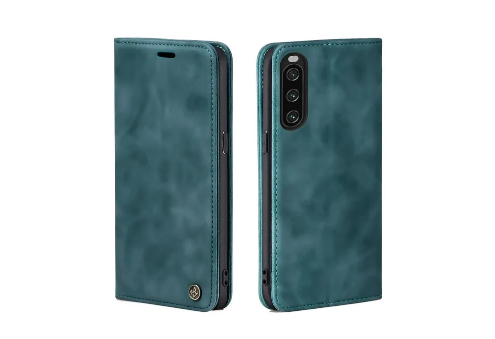 Tec-Expert Handyhülle Tasche Hülle für Sony Xperia 10 IV 6.0 Zoll, 6.0 ", Cover Klapphülle Case mit Kartenfach Fliphülle aufstellbar