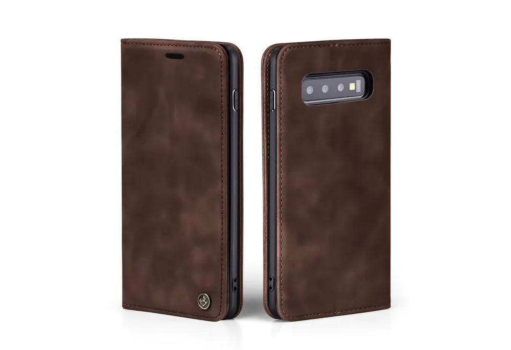 Tec-Expert Handyhülle Tasche Hülle für Samsung Galaxy S10 6.1 Zoll, 6.1, Cover Klapphülle Case mit Kartenfach Fliphülle aufstellbar