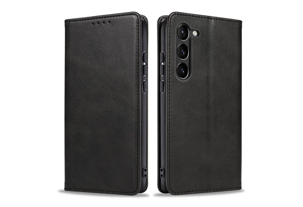 Tec-Expert Handyhülle Tasche Hülle für Samsung Galaxy S23 6.1 Zoll, 6.1", Cover Klapphülle Case mit Kartenfach Fliphülle aufstellbar