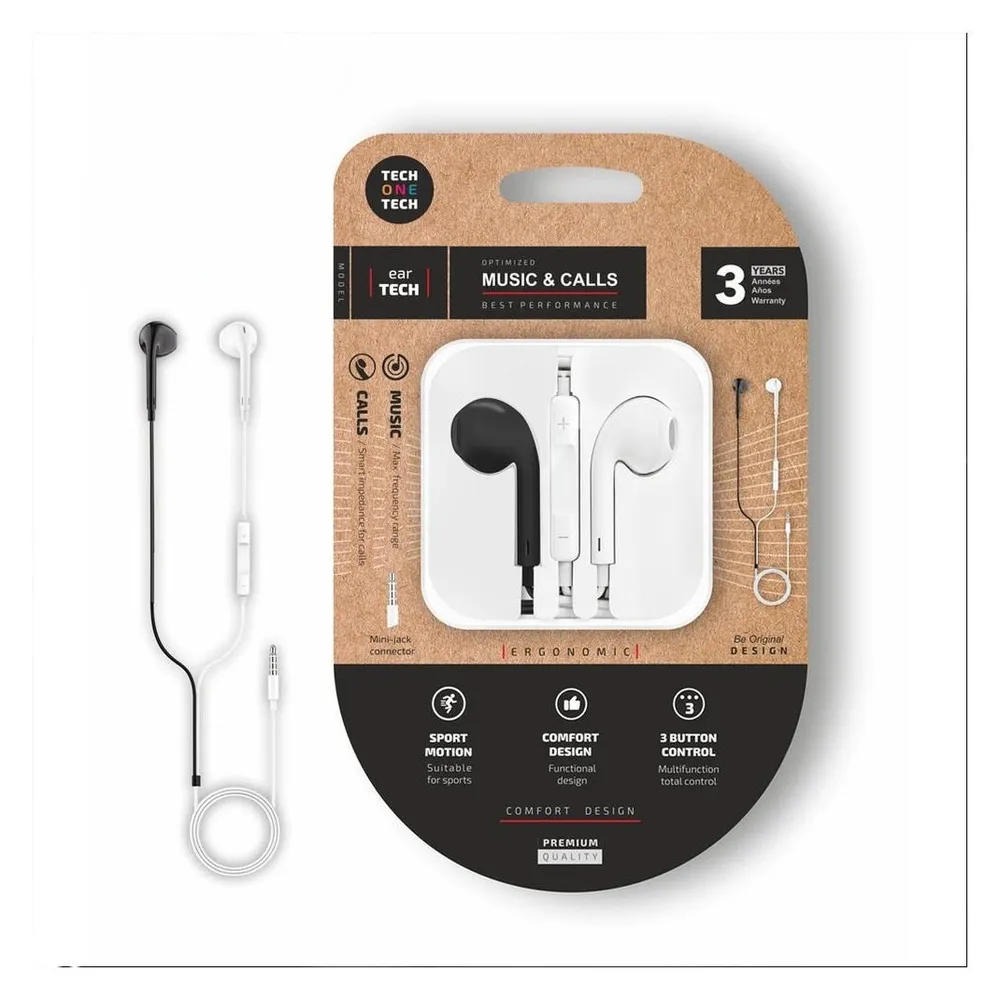 Kopfhörer Tech One Tech earTECH Be Original kabelgebunden 3