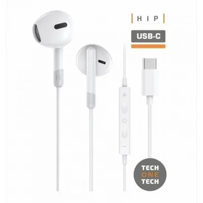 TECH ONE TECH USB-C-Kopfhörer mit Kabel und Multifunktions-Stereomikrofon