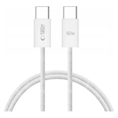 Tech-Protect UltraBoost Classic USB-C / USB-C PD cable 60W 3A 1m - white