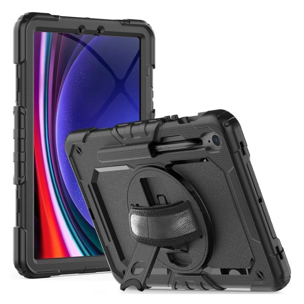 Tech-Protect Solid360 case for Samsung Galaxy Tab S9 FE 10.9" X510 / X516B - black