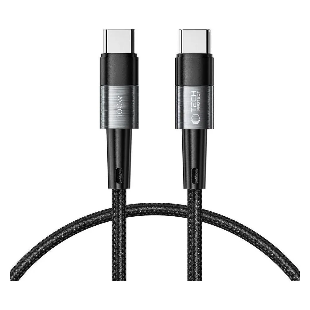Tech-Protect UltraBoost USB-C / USB-C PD cable 100W 5A 0.25m - gray