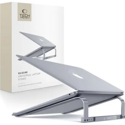Laptop-Ständer Tech-Protect ULS100 Aluminium 16" Grau