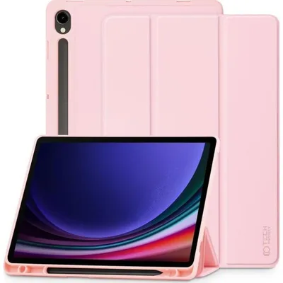 SmartCase Tech-Protect Hülle Samsung Galaxy Tab S9 FE 10.9 Rosa