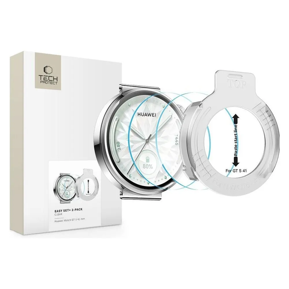 Schutzglas Tech-Protect Easy Set+ Huawei Watch GT 5