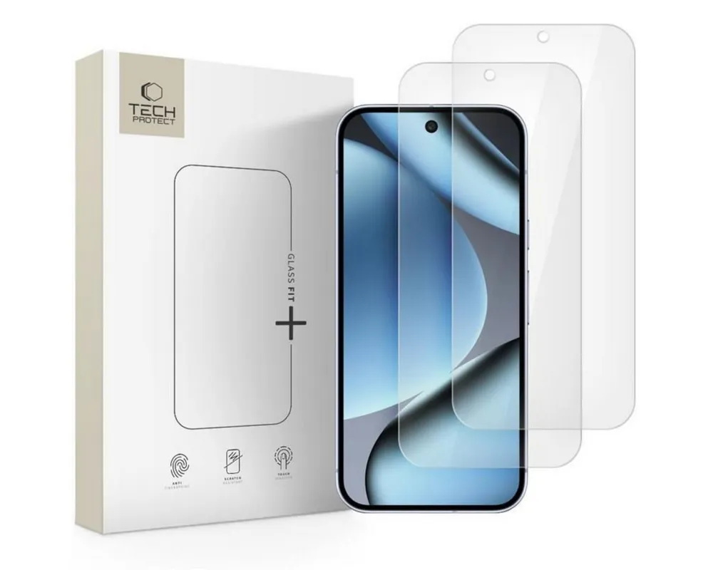 TECH PROTECT Displayschutzglas 2er Set Displayschutzfolie kompatibel mit Google Pixel 10 Pro XL für Google Pixel 10 Pro XL, 2 Stück