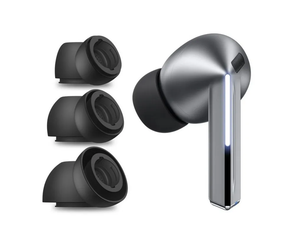 TECH PROTECT Ear Tips für Samsung Galaxy Buds 3 Pro Kopfhörer (3 Größen für optimale Passform)