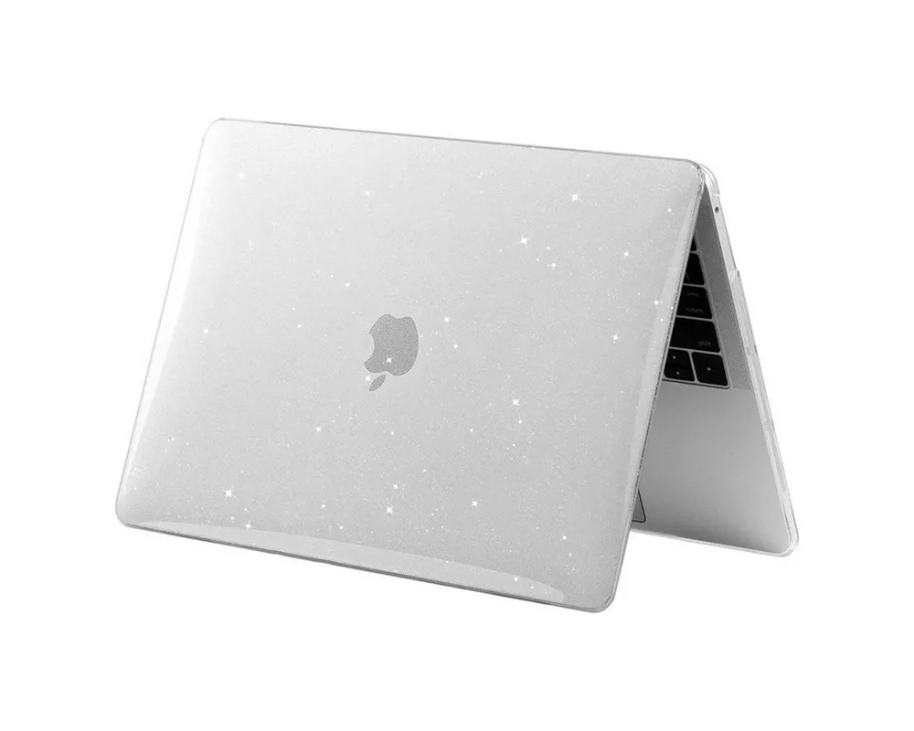 TECH PROTECT Laptop-Hülle für MacBook Air 13" M2/M3 2022–2024, Transparente Hardcase-Hülle für MacBook Air 13"
