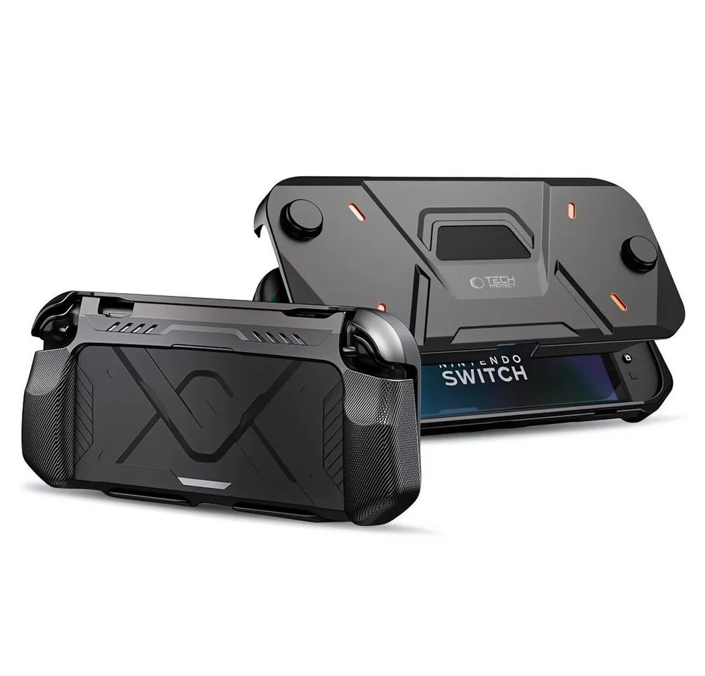 TECH PROTECT Nintendo-Schutzhülle Tech-Protect Carbonox Case Nintendo Switch 2 Schwarz