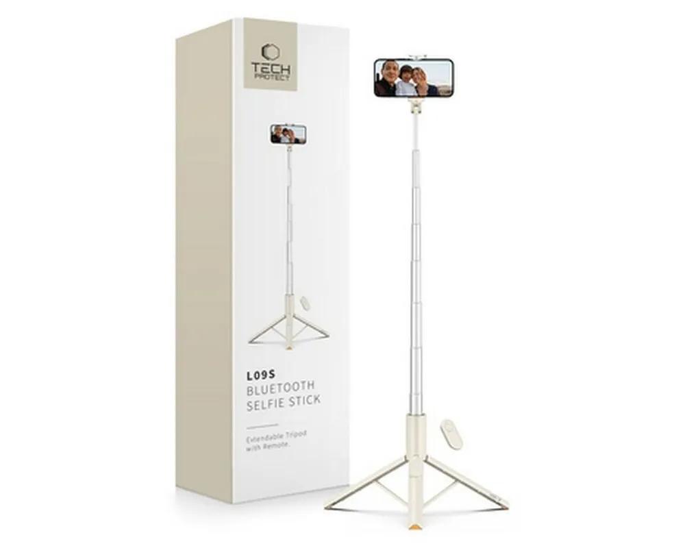 TECH PROTECT Selfie-Stick Selfie Stick Tech-Protect L09S mit Stativ