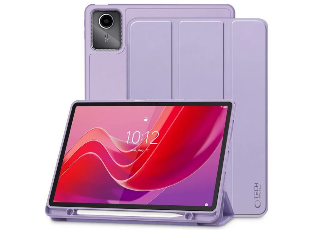 TECH PROTECT Tablet-Hülle für Lenovo Tab M11 11" TB-330 11, Hülle mit Stiftfach und automatischer Aufwachfunktion