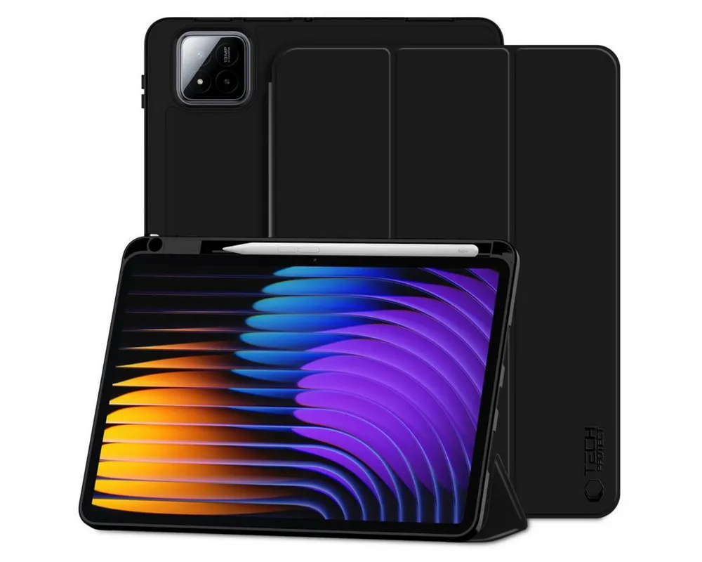 TECH PROTECT Tablet-Hülle für Xiaomi Pad 7 / 7 Pro, Schutzhülle mit Stiftfach