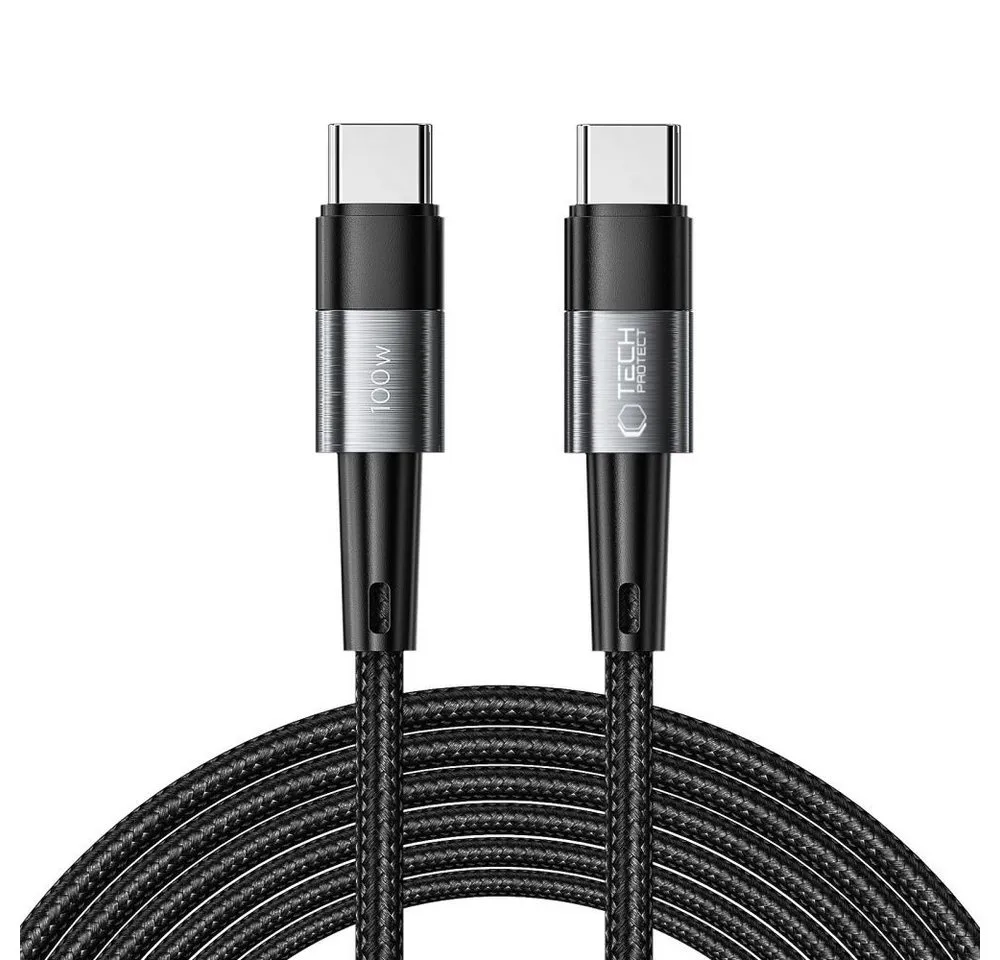 TECH PROTECT Tech-Protect UltraBoost USB-C Kabel 100W PD 3 m Grau Smartphone-Ladegerät