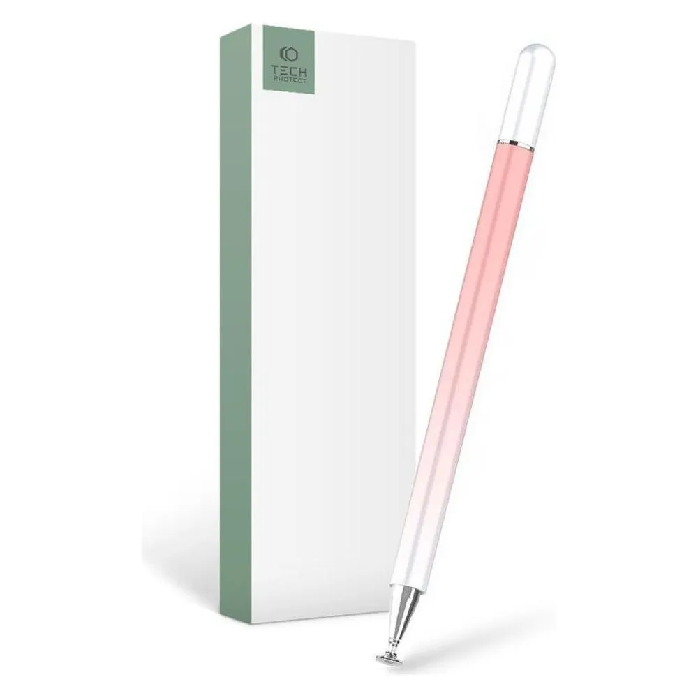 Lápiz Digital Tech-Protect Ombre Universal Rosa Aluminio
