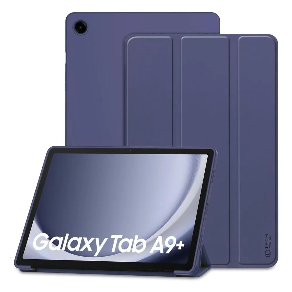 Tech-Protect Tahvelarvutikaaned Galaxy Tab A9+ 11" SmartCase, tumesinine