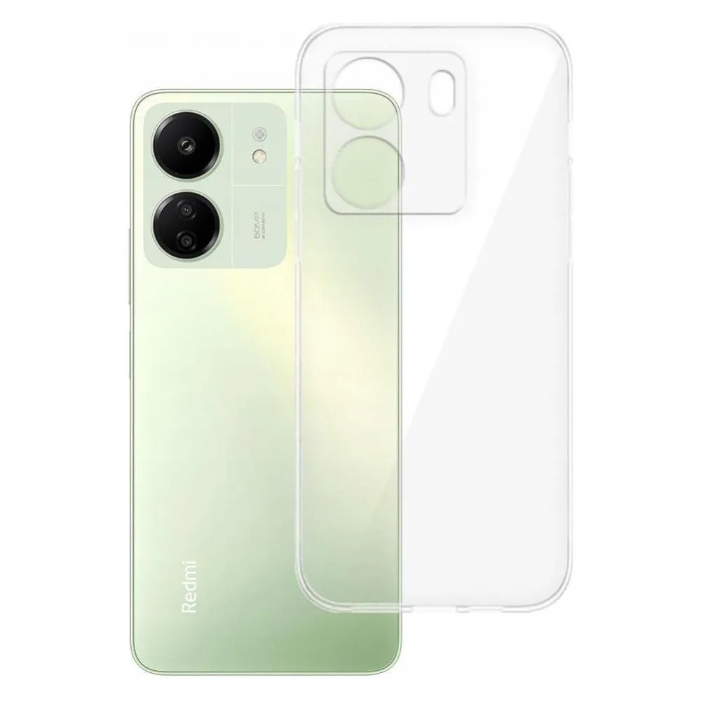 Tech-Protect Mobiili tagakaas Redmi 13C/Poco C65 Flexair+, läbipaistev