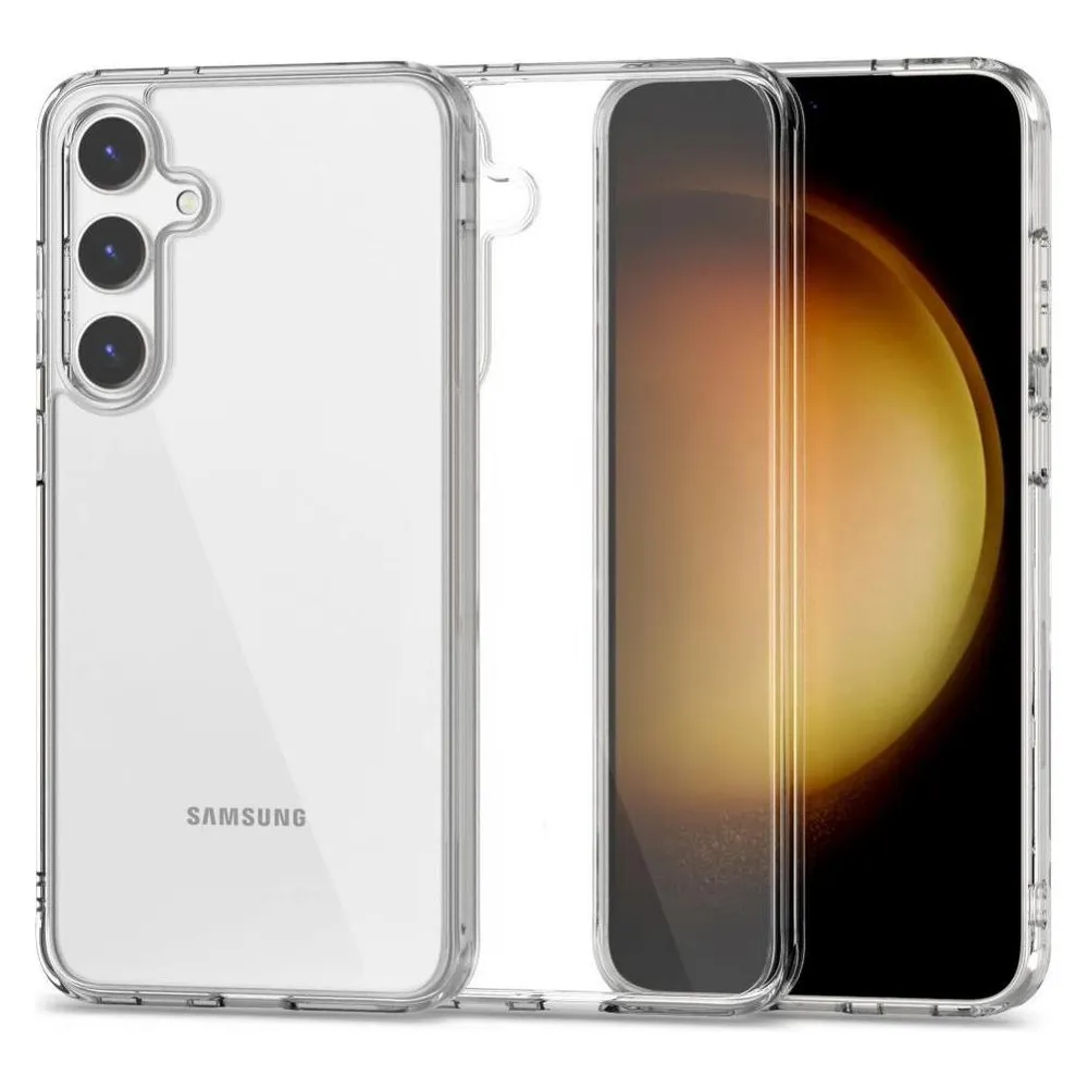 Tech-Protect Mobiili tagakaas Flexair Hybrid, läbipaistev (Samsung Galaxy S24+)