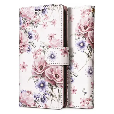 Tech-Protect Kaardivahega mobiiliümbris Galaxy A15 /5G Wallet Blossom, lilled
