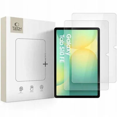 Hartglas Tech-Protect Glass Fit+ Samsung Galaxy Tab S7/S8/S9 2er Pack