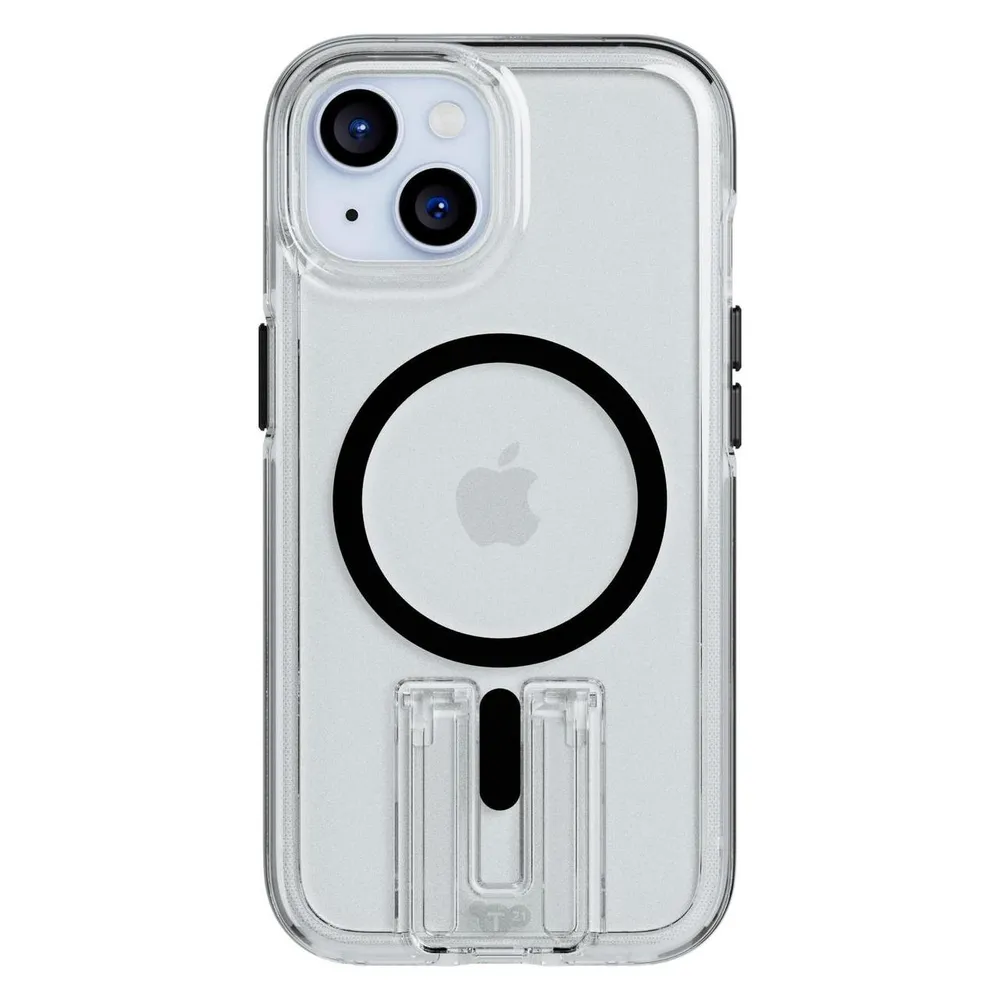 tech21 EvoCrystal Kick Case MagSafe for iP 15 Clear/Black