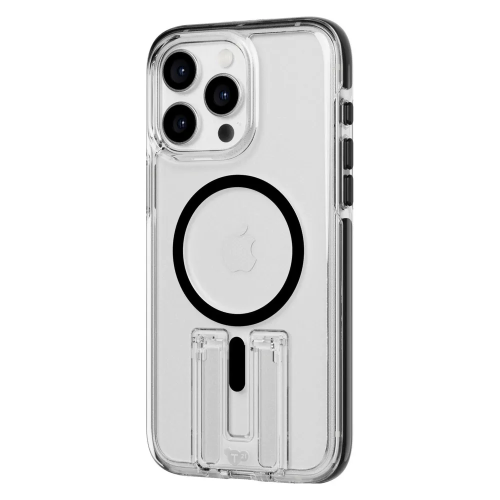 tech21 Evo Kick MagSafe iPhone 15 Pro Max - Clear Black