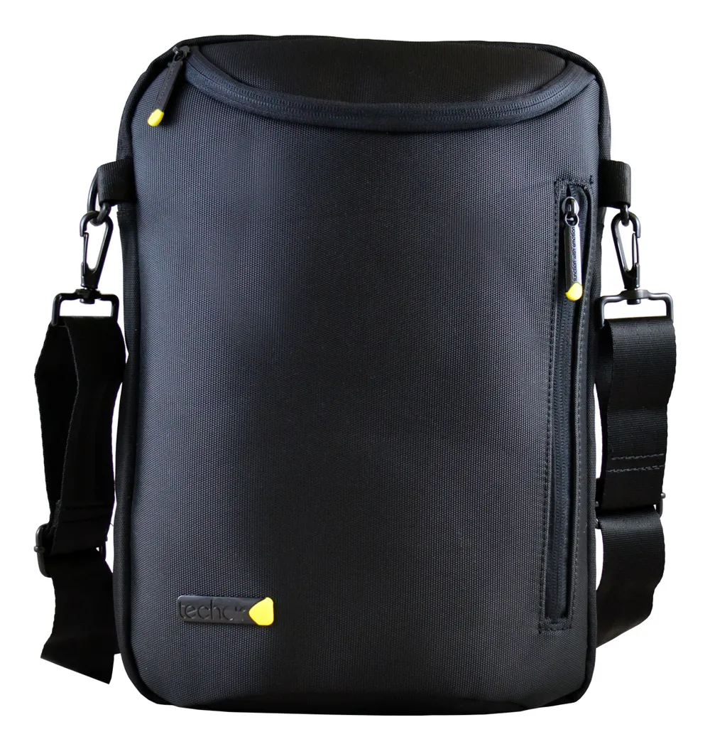 Techair Portrait Laptop-Rucksack bis 14,1" Schwarz