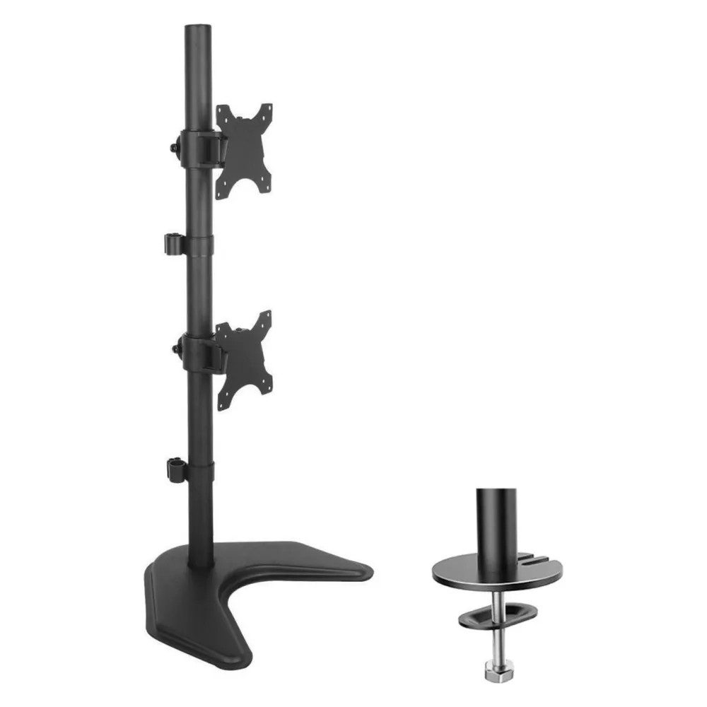 Techly Schreibtischhalterung für LCD TV LED 13 27 Standfuss (Tisch, 27", 10 kg)