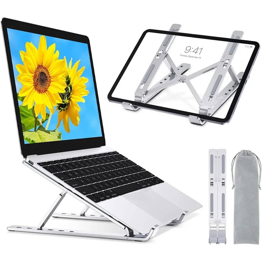 Techly ICA-TBL 134TY Notebook-Ständer Tisch 10 bis 16" Höhe 55-155 mm Max Gewicht 321 g