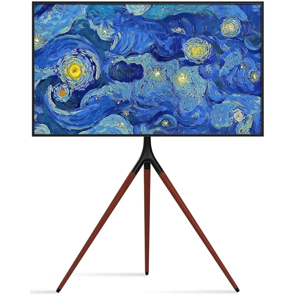 Techly ICA-TR18SAM TV Bodenständer 45" bis 65" Nussbaum