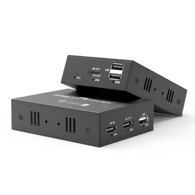 KVM Extender Techly IDATA HDMI-KVM4 HDMI USB Cat6 150 m Full HD