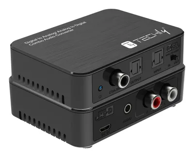 Audio-Konverter Techly IDATA SPDIF-10 1W RMS Koaxial Optisch Bidirektional
