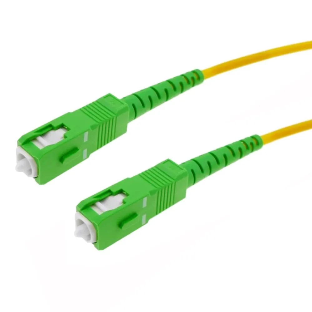 Glasfaserkabel Techly ILWL D9-MA-100TY 10 m SC/APC Singlemode LSZH gelb