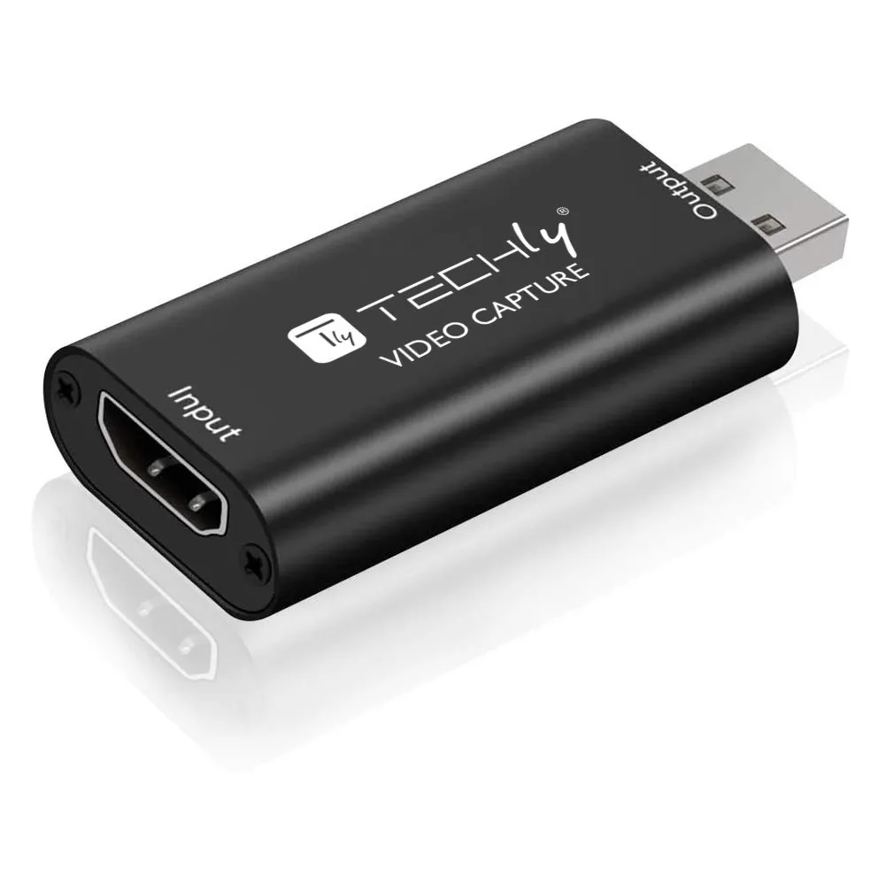 HDMI-zu-USB-Signalwandler Techly I-USB-VIDEO-1080TY 1080p 60 Hz