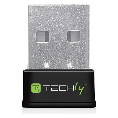 Techly 109252 Mini bezprzewodowa karta sieciowa USB Wi-Fi Dual Band 2.4/5GHz AC600