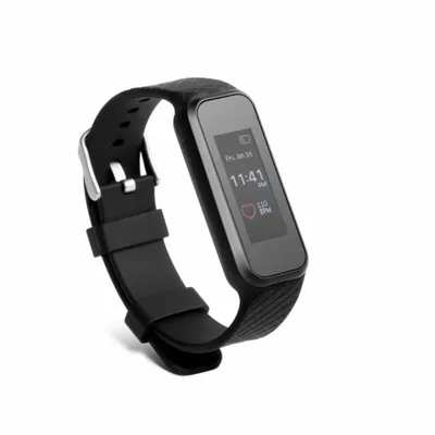 Aktivitätsarmband Technaxx TX-81 Bluetooth 4.0 TFT Schwarz 5 Tage Herzfrequenzmesser