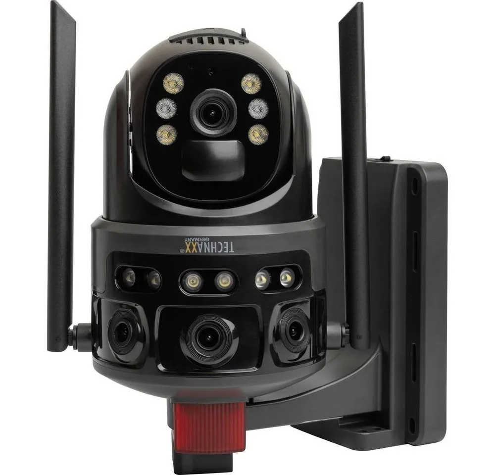Technaxx Überwachungskamera TX-329 5281 Überwachungskamera-Set 2304 x 2596 Pixel (mit Batterie/Akku-Betrieb)