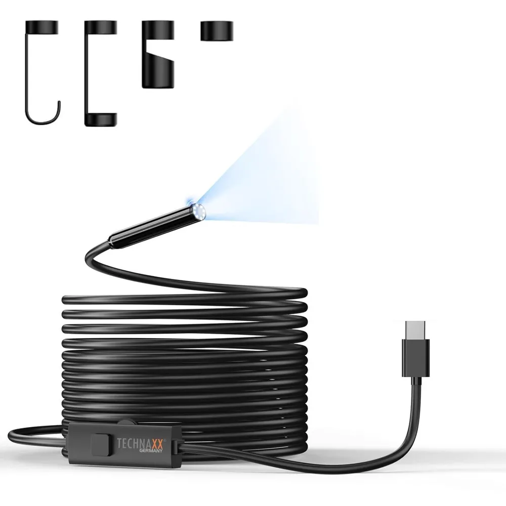 USB-C Endoskopkamera mit Licht TX-386
