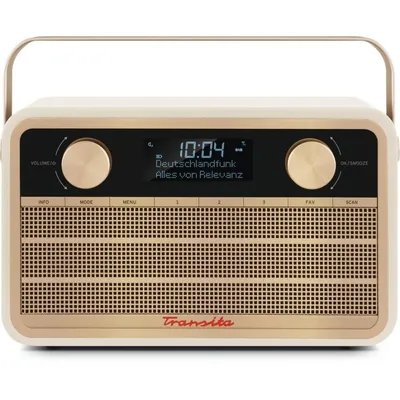 Radio TechniSat Transita 120 DAB+ FM Tragbar 5W LCD Beige