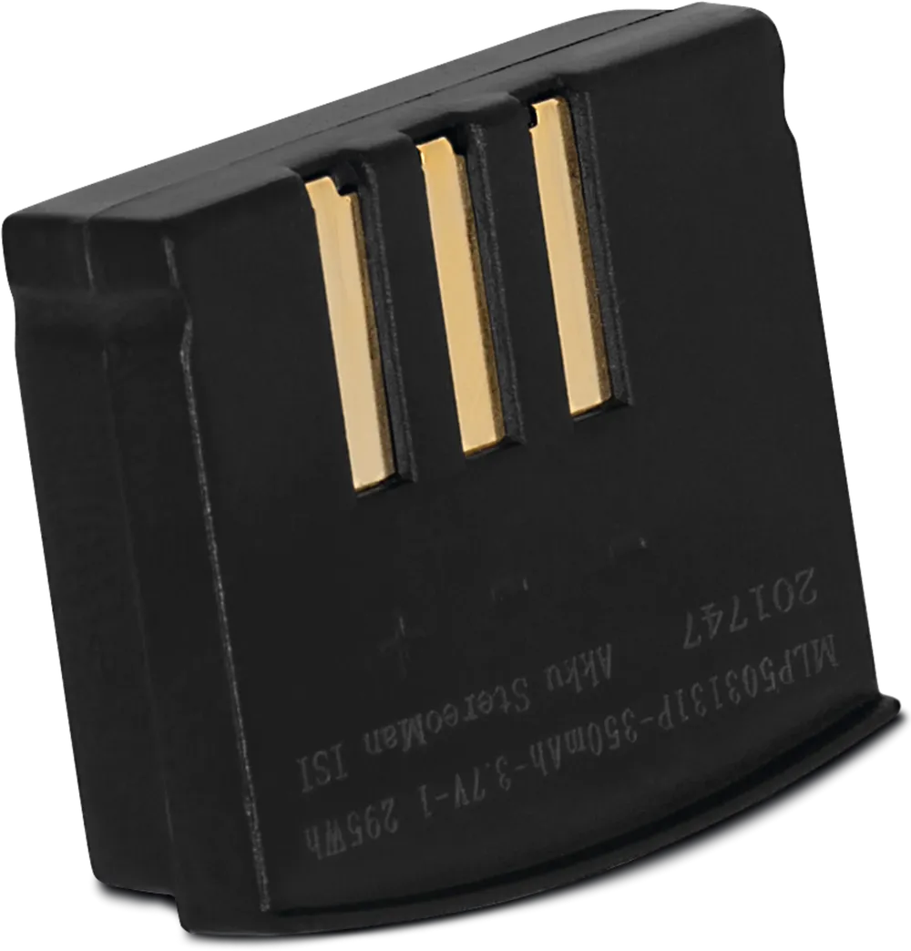 Akku STEREOMAN ISI 2, schwarz