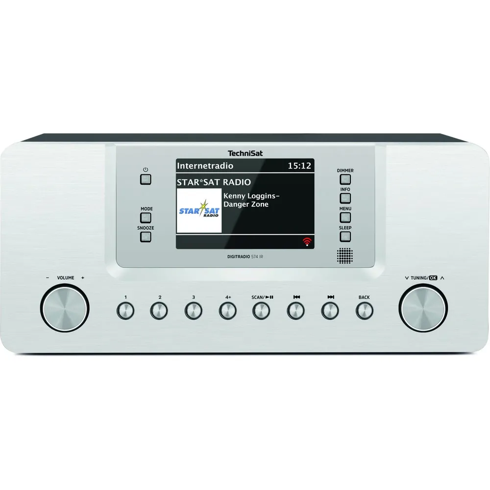 DAB+ Internetradio DIGITRADIO 574 IR silber