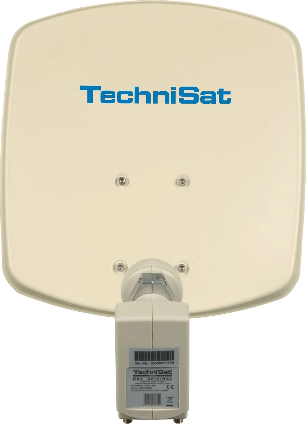 DigiDish 33 beige Satellitenschüssel 33 cm mit Twin LNB
