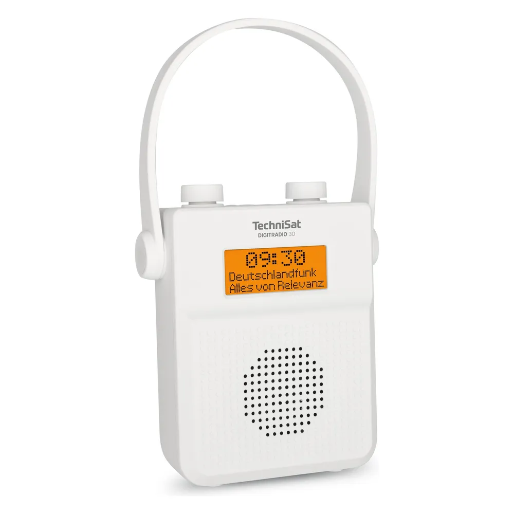 DIGITRADIO 30 V2 weiß Duschradio
