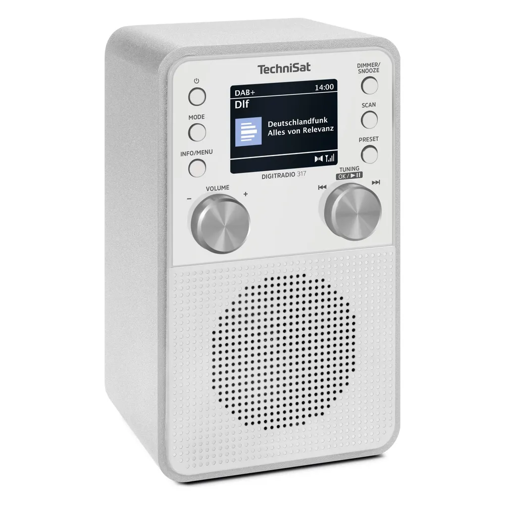 DIGITRADIO 317 weiß DAB+ Radio